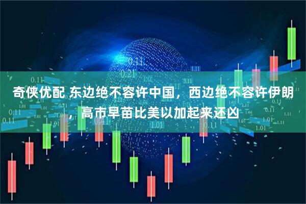奇侠优配 东边绝不容许中国，西边绝不容许伊朗，高市早苗比美以加起来还凶