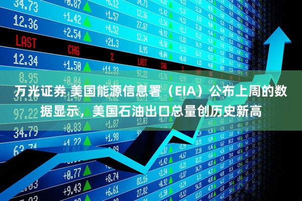 万光证券 美国能源信息署（EIA）公布上周的数据显示，美国石油出口总量创历史新高
