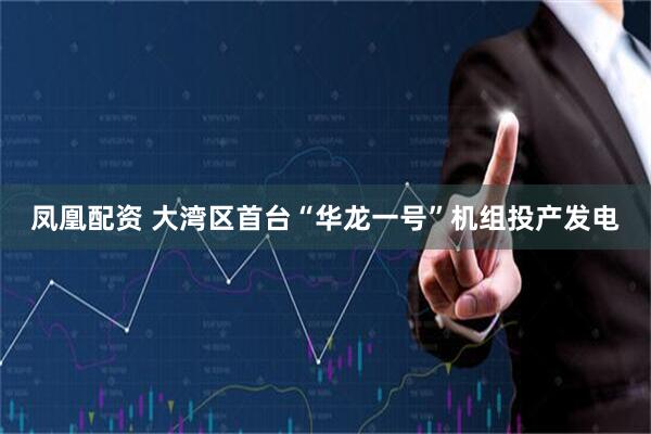 凤凰配资 大湾区首台“华龙一号”机组投产发电