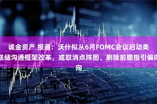 诚金资产 报道：沃什拟从6月FOMC会议启动美联储沟通框架改革，或取消点阵图、删除前瞻指引偏向